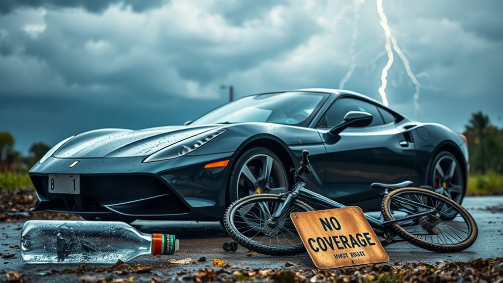 car insurance policy exclusions